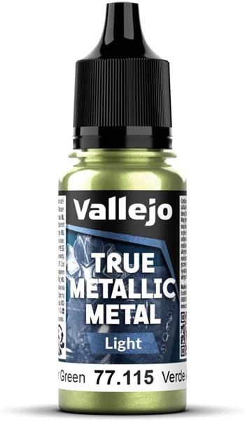 Vallejo Amber Green 18 ml - True Metallic Metal Light