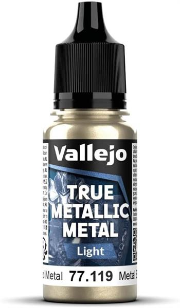 Vallejo Aged Metal 18 ml - True Metallic Metal Light
