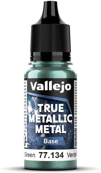 Vallejo Dusken Green 18 ml - True Metallic Metal Base