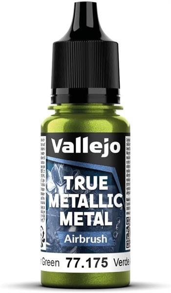 Vallejo Amber Green 18 ml - True Metallic Metal Airbrush