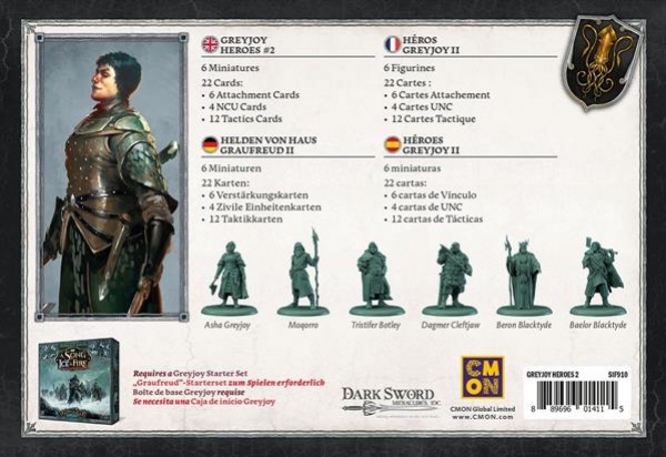 A Song of Ice & Fire – Greyjoy Heroes 2 (Helden von Haus Graufreud 2) • Erweiterung (Deutsch)