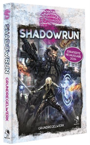 Shadowrun 6. Edition Grundregelwerk *** erratierte Neuauflage (Softcover) (Deutsch)