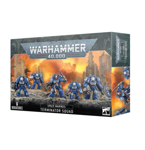 (48-90) Space Marines: Terminatortrupp der Space Marines