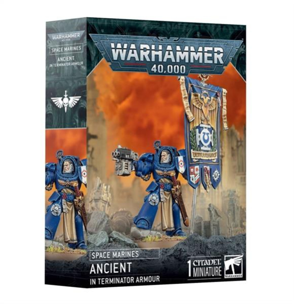 (48-104) Space Marines: Standartenträger in Terminatorrüstung
