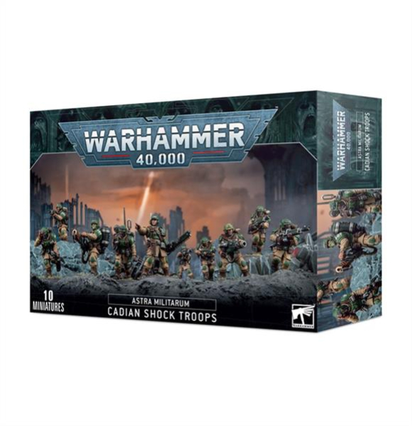 (47-33) Astra Militarum: Cadianische Stosstruppen