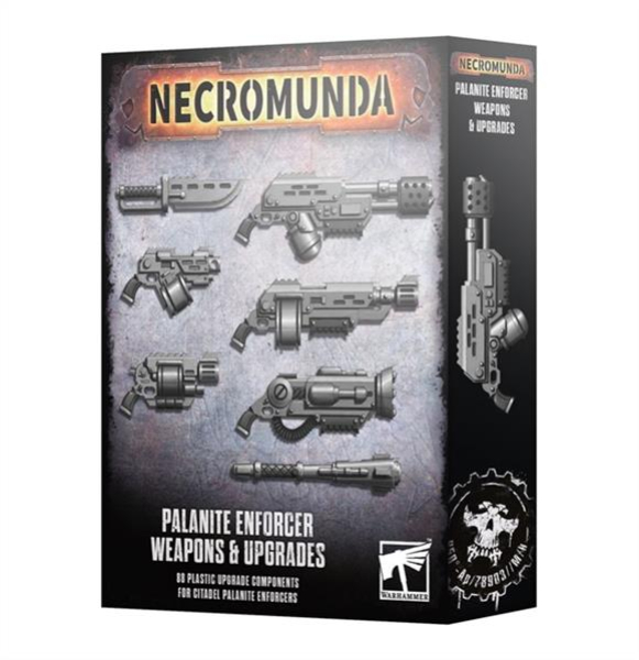 (301-58) Necromunda: Enforcer Weapons & Upgrades