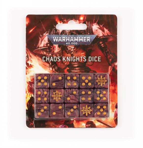 (43-32) Warhammer 40000: Chaos Knights Dice