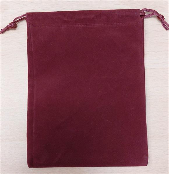 Würfelbeutel, groß (5x7") burgundy
