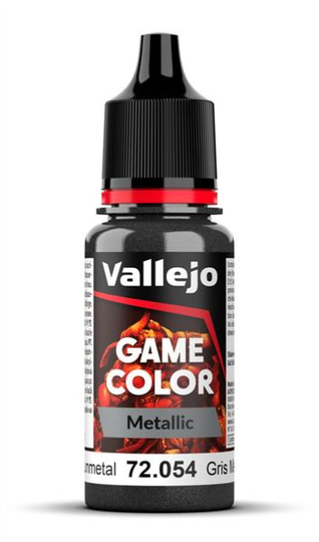 Vallejo Dark Gunmetal 18 ml - Game Metallic