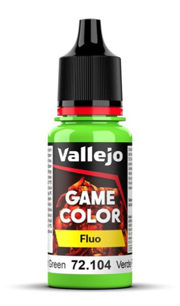 Vallejo Fluorescent Green 18 ml - Game Fluo