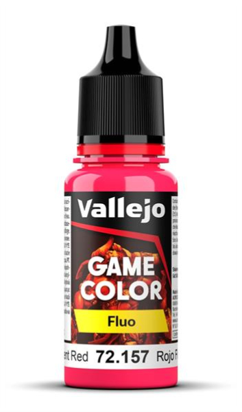 Vallejo Fluorescent Red 18 ml - Game Fluo