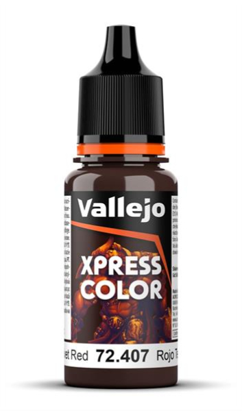 Vallejo Velvet Red 18 ml - Xpress Color