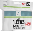 Just Sleeves - Standard American Value Pack (150 Sleeves)